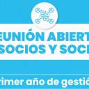 REUNIÓN ABIERTA A UN AÑO DE GESTIÓN 📢