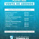 ⛽️🙌🏻 ABONOS PLATEAS 2026: ¡COMPRÁ EL TUYO Y COLABORÁ CON EL CELE!   