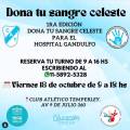 DONÁ TU SANGRE CELESTE 