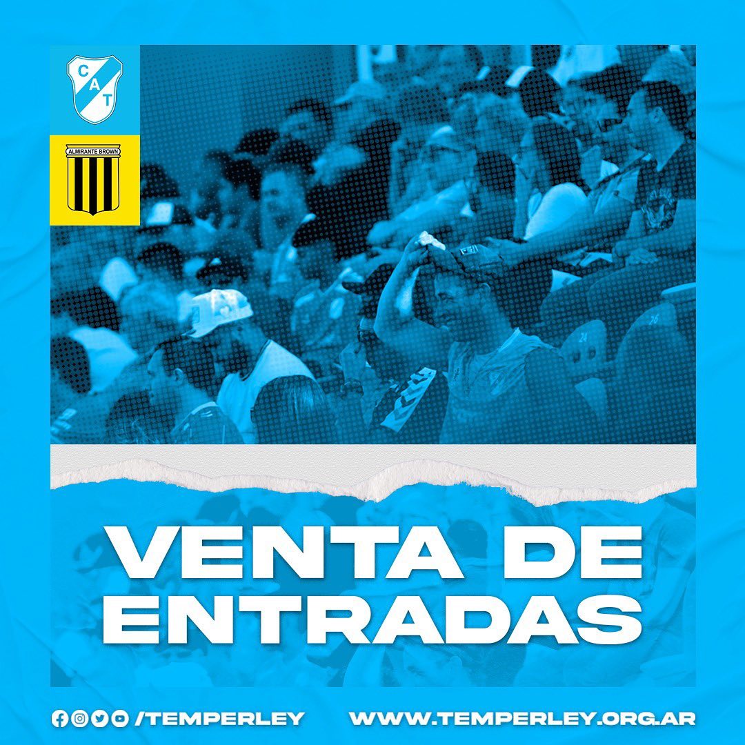 TEMPERLEY - SAN TELMO: VENTA DE ENTRADAS Y ATENCIÓN AL SOCIO/A