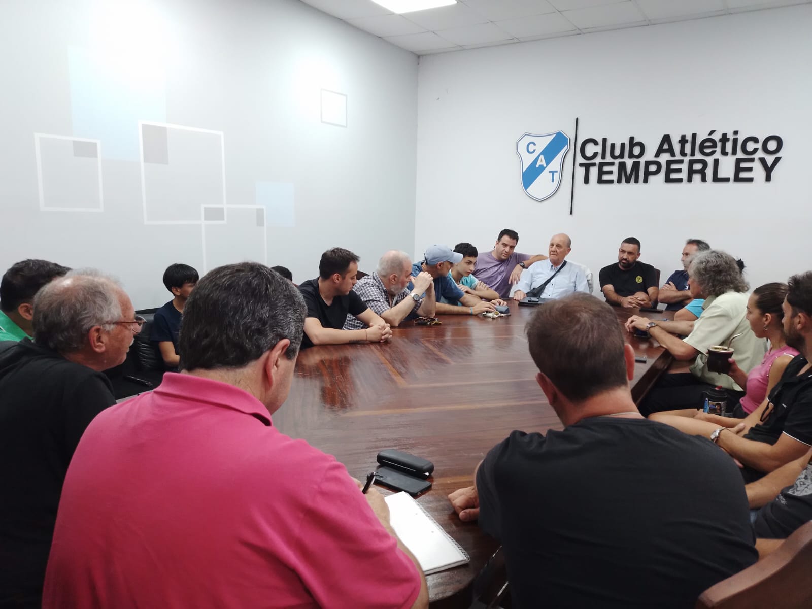 Reunión con las Peñas gasoleras